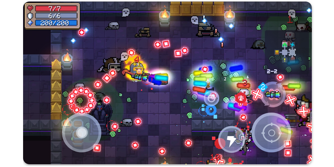 Во что поиграть вдвоём на Андроид: Soul Knight