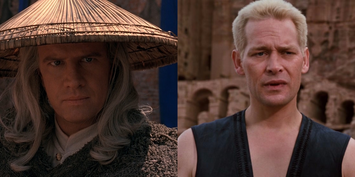 Кадры из фильмов «Смертельная битва» и «Смертельная битва — 2: Истребление»