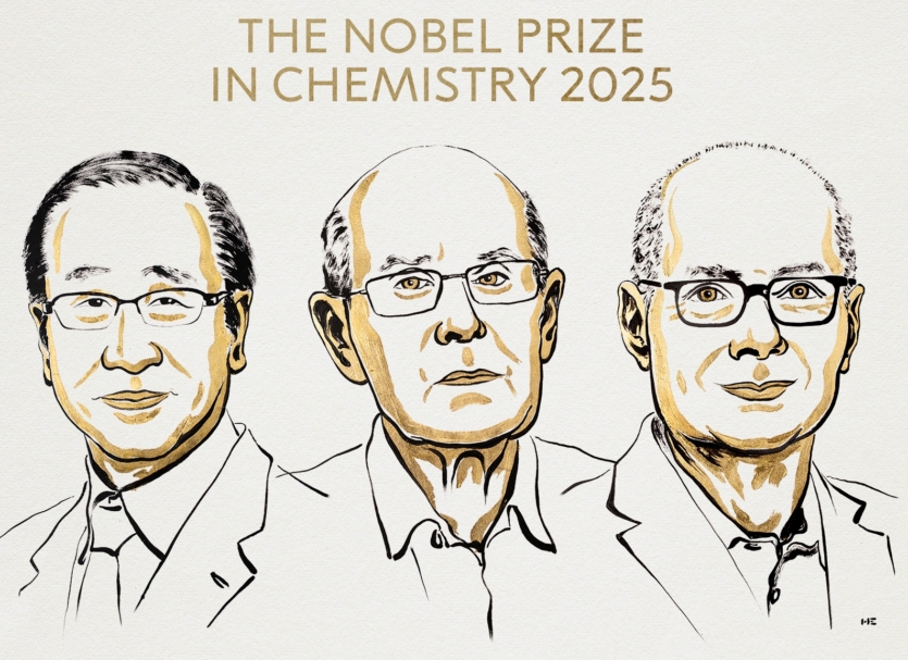 Нобелівську премію з хімії отримали творці металорганічних каркасів