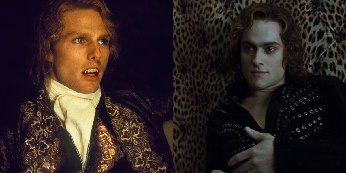 Кадры из фильмов «Интервью с вампиром» и «Королева проклятых»