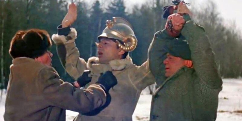 Кадр из фильма «Джентльмены удачи»