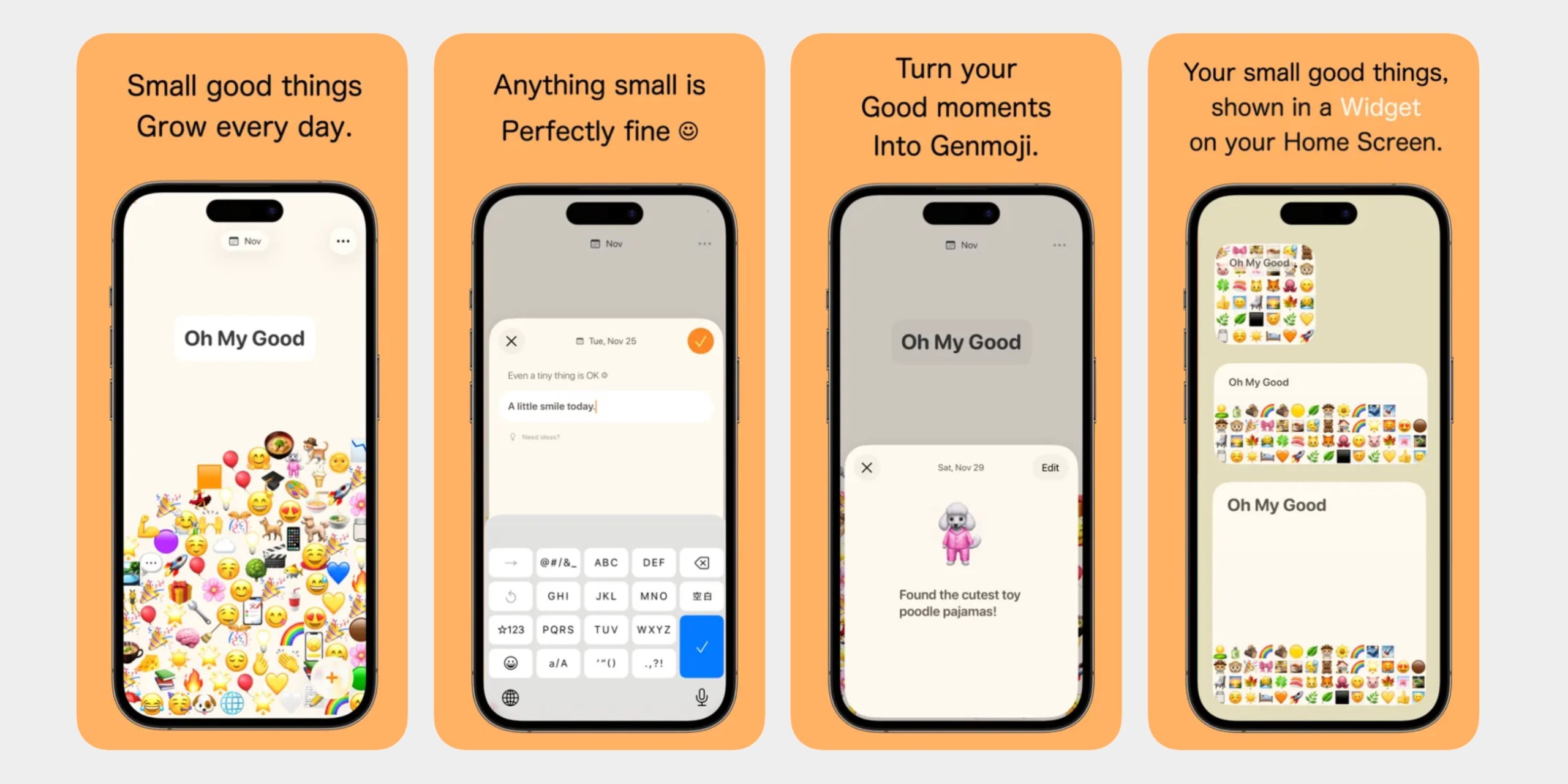 Приложение Oh My Good для iOS