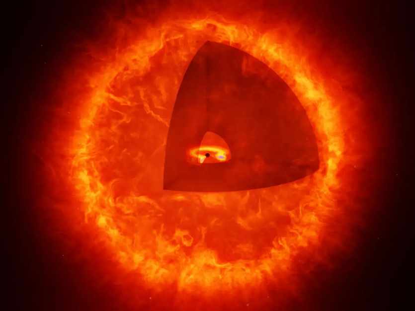 Чорна діра всередині зірки: телескоп Джеймса Вебба відкрив новий клас космічних об’єктів