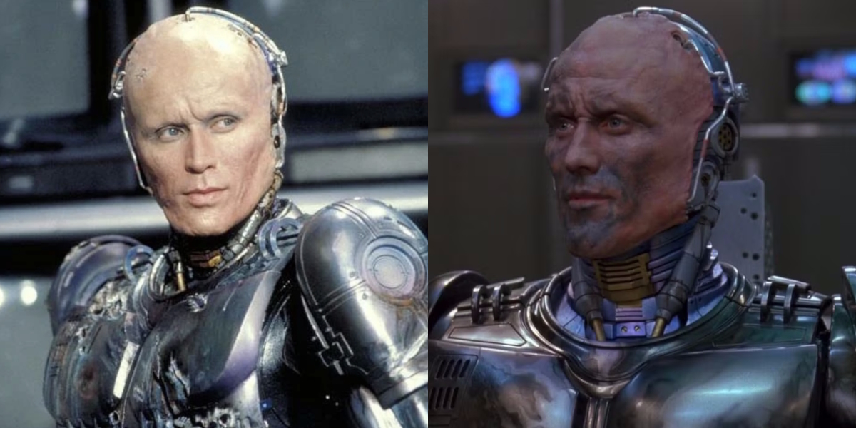 Кадры из фильмов «Робокоп» и «Робокоп-3»